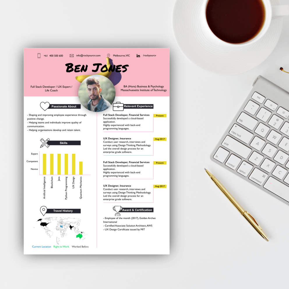 Rock Your CV - Examples